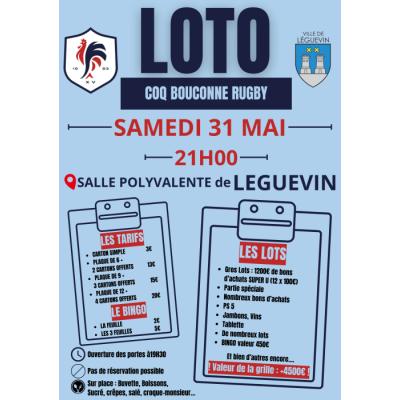 Photo du LEGUEVIN(31) SUPER LOTO DU COQ BOUCONNE à Léguevin
