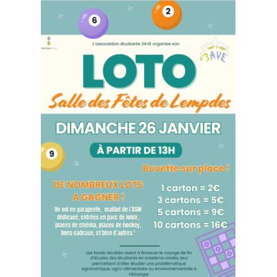 Photo du Loto des étudiants agronomes ! à Lempdes