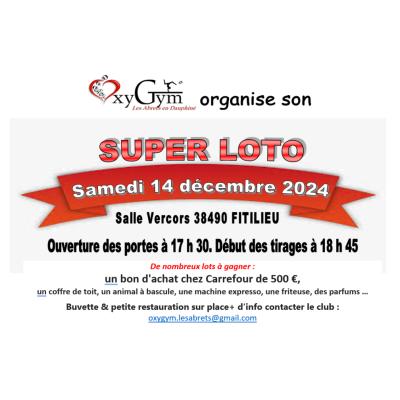 Photo du Super loto Oxygym à Abrets