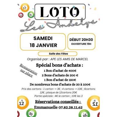 Photo du Loto APE Les Amis de Marcel à Andelys