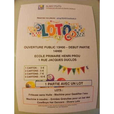 Photo du LOTO ORGANISE PAR L'ALMG à Clayes-sous-Bois