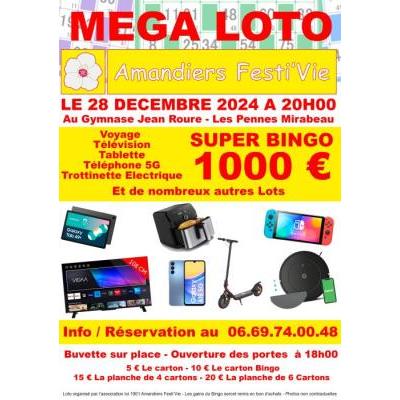 Photo du MEGA LOTO Amandiers Festi'Vie à Pennes-Mirabeau