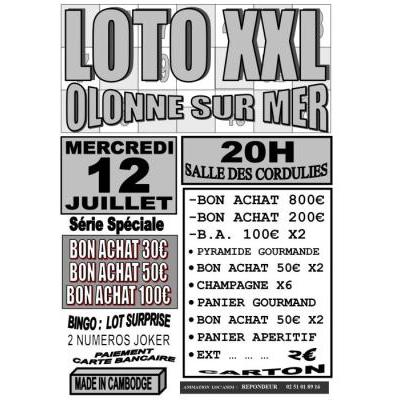 Photo du Loto XXL (grands lots) à Sables-d'Olonne