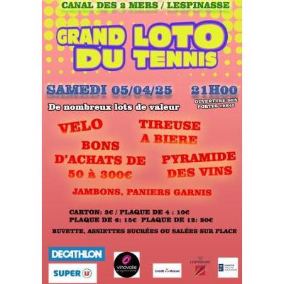 Photo du GRAND LOTO DU TENNIS CLUB LESPINASSE à Lespinasse