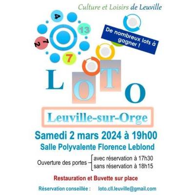 Photo du Super Loto du CLL de Leuville à Leuville-sur-Orge