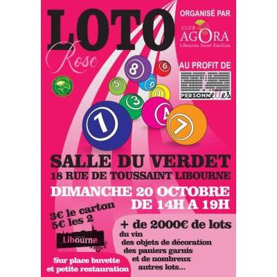 Photo du Loto Rose - Au profit de la lutte contre le cancer du sein à Libourne