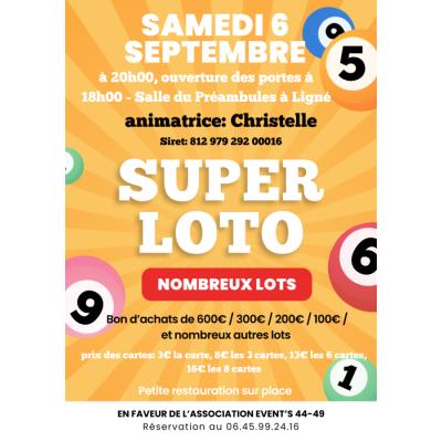 Photo du Super loto à Ligné