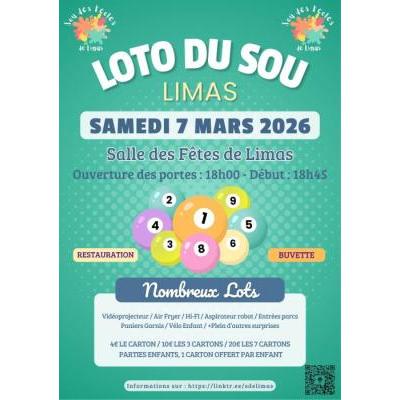 Photo du Loto du Sou des Ecoles de Limas à Limas