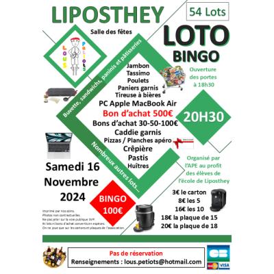 Photo du Loto de l’APE  à Liposthey