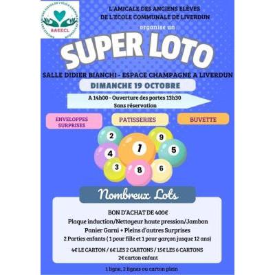 Photo du Super Loto de l'AAEECL à Liverdun