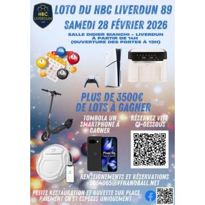 Photo du Loto et Tombola du Handball club Liverdun 89 à Liverdun
