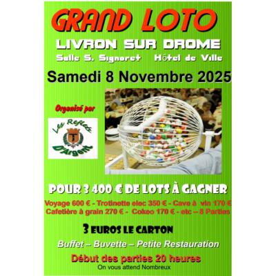 Photo du Grand loto d'automne  à Livron-sur-Drôme