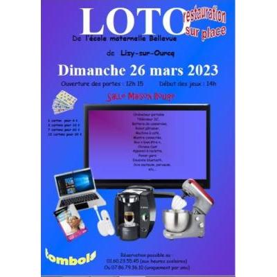 Photo du Loto de l'école maternelle Bellevue à Lizy-sur-Ourcq