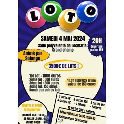 Photo du Super loto du GROL animé par Solange à Locmaria-Grand-Champ