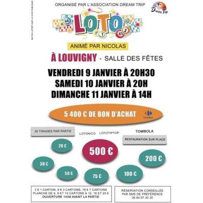 Photo du Super week end loto anim&eacute; par Nicolas à Louvigny