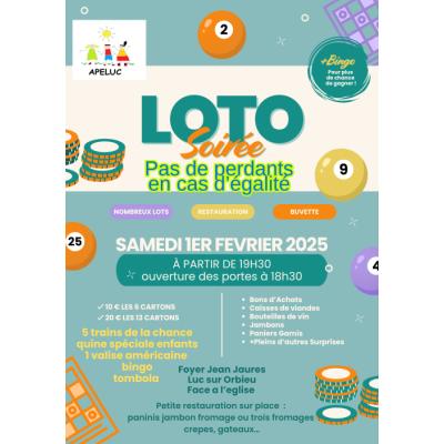 Photo du Super loto  à Luc-sur-Orbieu