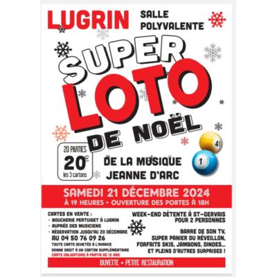 Photo du Super Loto de Noël à Lugrin