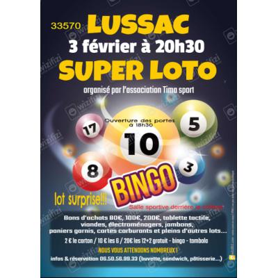 Photo du Super loto Tima sport  à Lussac
