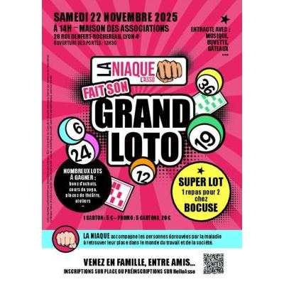 Photo du La niaque fait son grand Loto  à Lyon