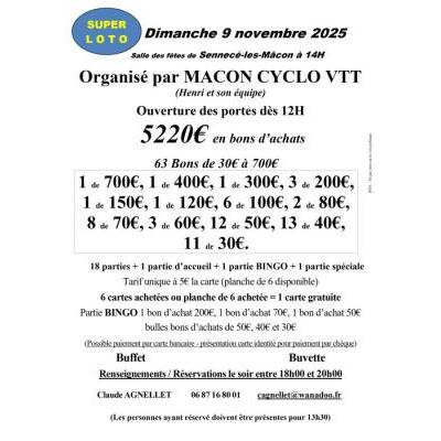 Photo du Super loto  à Mâcon