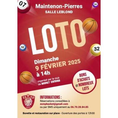 Photo du Loto de l'ESMP Basket à Maintenon