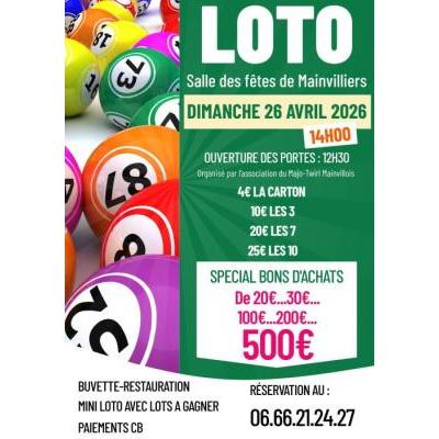 Photo du LOTO SPECIAL BONS D'ACHATS à Mainvilliers