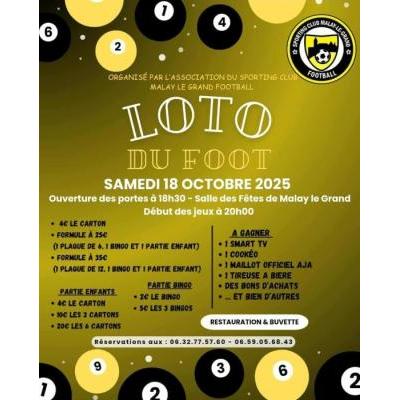Photo du Loto du Foot de Malay à Malay-le-Grand