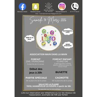 Photo du Loto Association Main dans la main à Manneville-la-Goupil