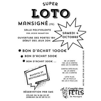 Photo du Grand LOTO de Mansigné 72 à Mansigné