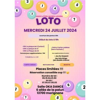 Photo du Loto associatif  à Marignane