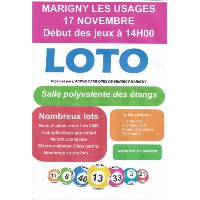 Photo du LOTO annuel à Marigny-les-Usages