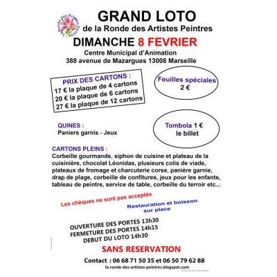 Photo du Grand loto des artistes peintres à Marseille 8eme Arrondisse