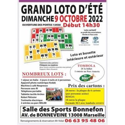 Photo du super loto de l association tous unie à Marseille 8eme Arrondisse