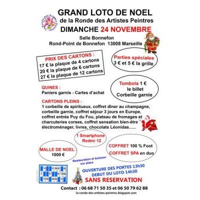 Photo du Grand loto des artistes peintres à Marseille 8eme Arrondisse