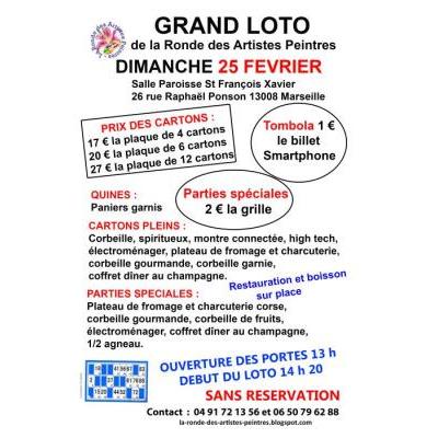 Photo du Grand loto des artistes peintres à Marseille 8eme Arrondisse