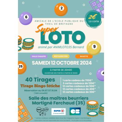 Photo du Super Loto à Martigné-Ferchaud