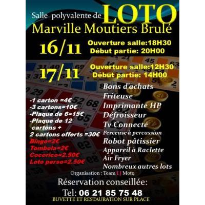 Photo du Loto association Team LJ Moto à Marville-Moutiers-Brûlé