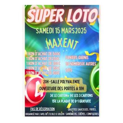 Photo du Loto de l'école Saint-Joseph à Maxent