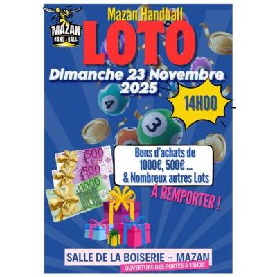 Photo du Loto du Handball à Mazan