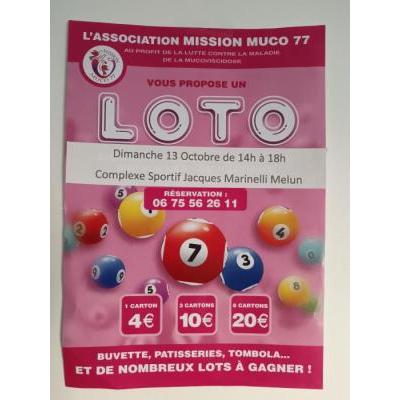 Photo du loto humanitaire et solidaire à Melun