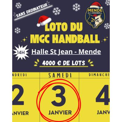 Photo du loto du nouvel an sans ordinateur. à Mende