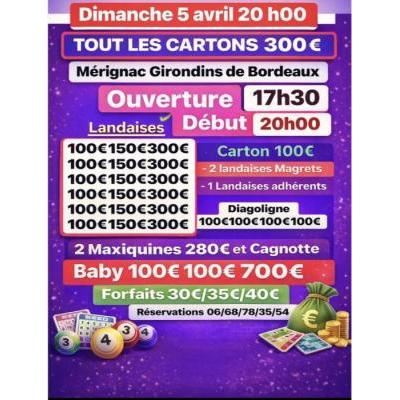 Photo du Tr&egrave;s gros loto de folie GROSSES LANDAISES à Mérignac