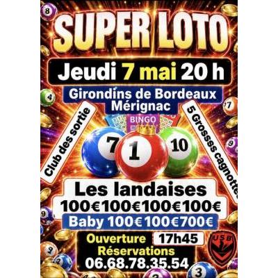 Photo du GROS LOTO d&eacute;but 20h 4 GROSSES CAGNOTTES à Mérignac