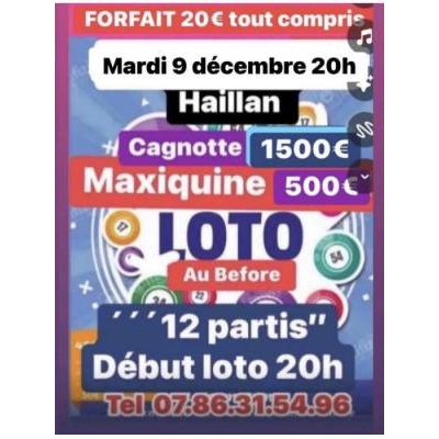 Photo du LOTO 20e 24 ou 36 cartons tout tout compris grosse cagnotte à Mérignac