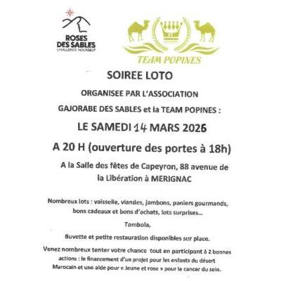 Photo du Loto solidaire à Mérignac