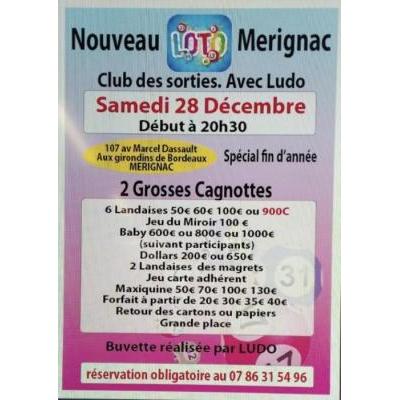 Photo du Nouveau loto club à partir de 20e 2 grosses cagnottes à Mérignac