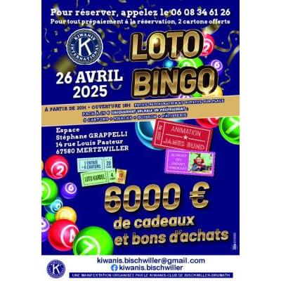 Photo du Loto Bingo Kiwanis Club Bischwiller-Brumath à Mertzwiller