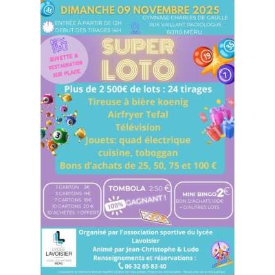 Photo du Super Loto Méru Lycée Lavoisier à Méru