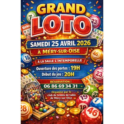 Photo du Super LOTO Tennis de Table MERY SUR OISE à Méry-sur-Oise