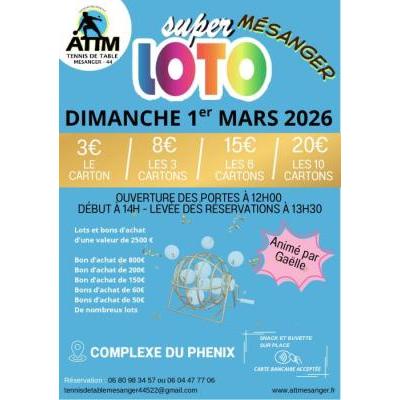 Photo du Super LOTO à Mésanger